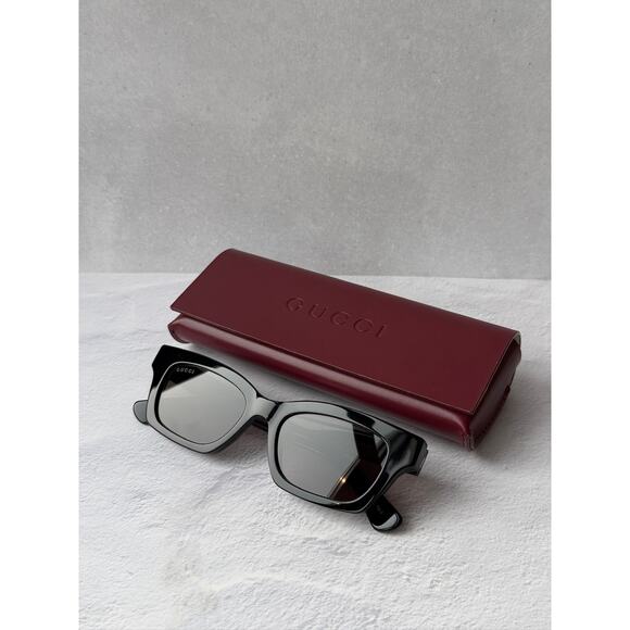 NEW Gucci GG1790S Black Cat Eye Logo Sunglasses main image 7